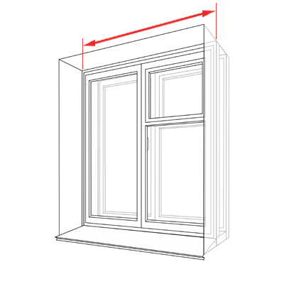 Как замерить окно. Шаг №9