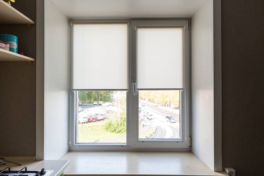 Рулонные шторы с рисунком на двухстворчатое окно Рулонные шторы с рисунком на двухстворчатое окно