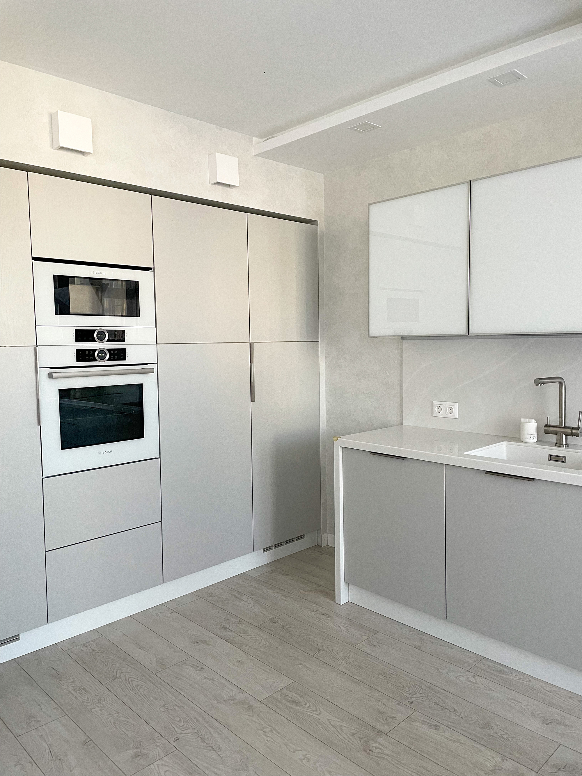 Кухня-гостиная в стиле минимализм