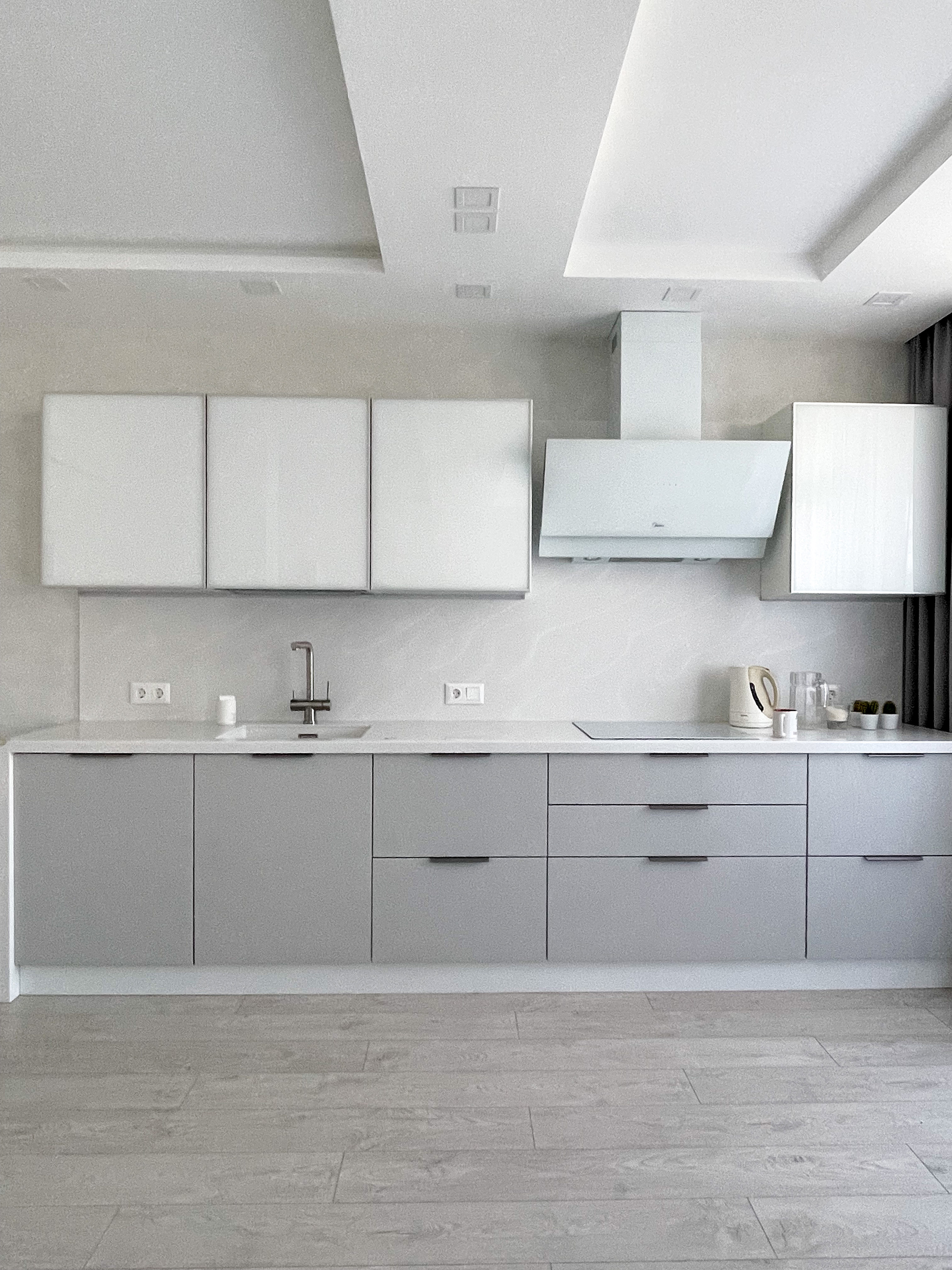 Кухня-гостиная в стиле минимализм