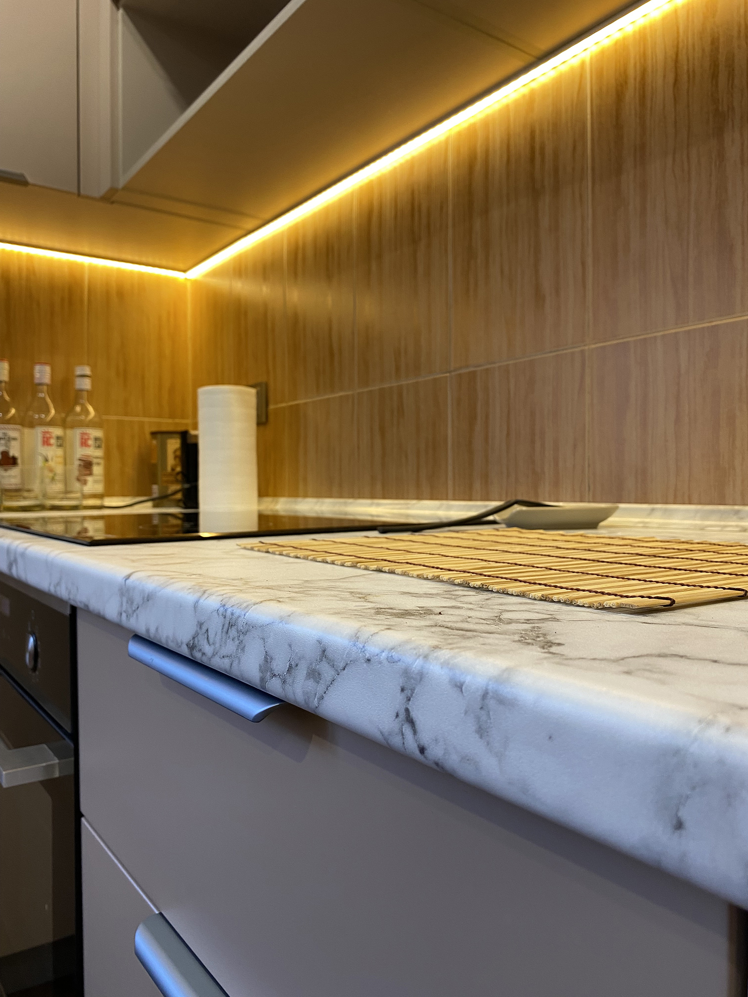 Кухня цвета Латте