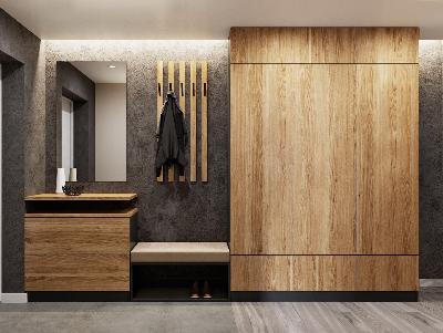 Распашной шкаф в прихожую "Бук светлый" Распашной шкаф в прихожую "Бук светлый"