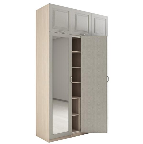 Шкаф трехстворчатый со складными дверями Шкаф трехстворчатый со складными дверями