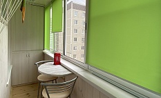 Балкон, отделка вагонкой