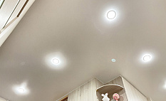 Натяжной потолок в квартире